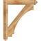 Ekena Millwork Imperial Arts & Crafts Rough Sawn Bracket, Western Red Cedar, 4"W x 32"D x 38"H BKT04X32X38IMP03RWR - alternate 4